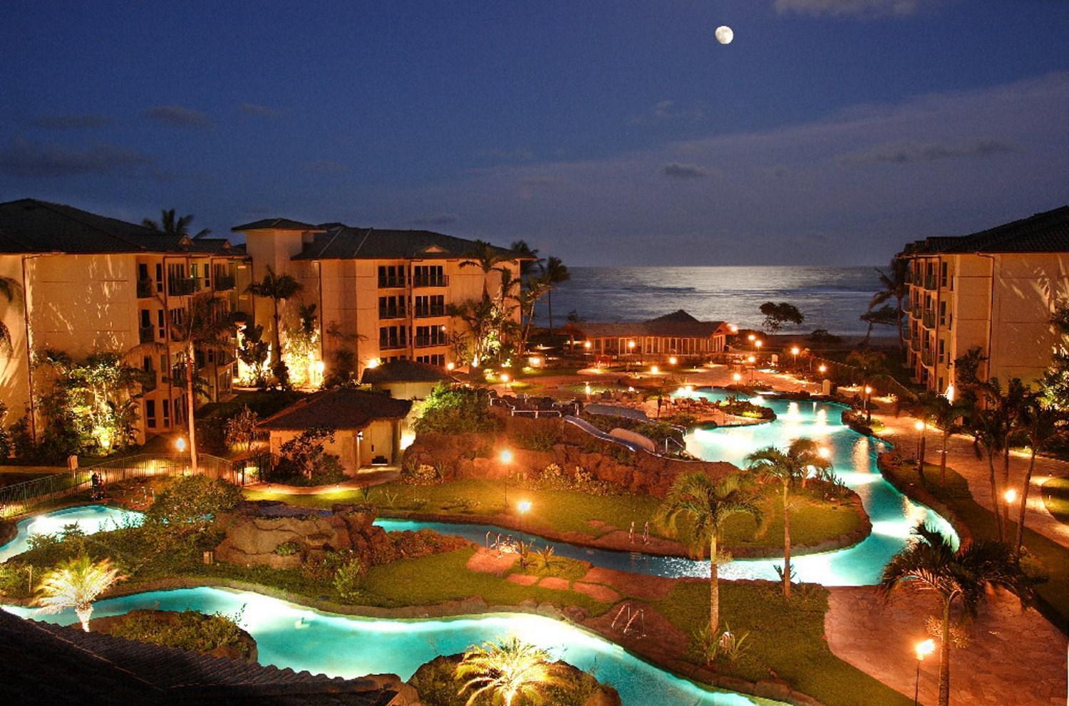 Waipouli Beach Resort Penthouse Beautiful Oceanview Aloha! Ac Pool Kapa'a Exteriör bild